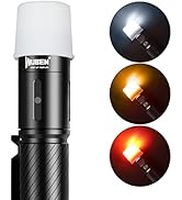 WUBEN AC1 3 Colors Flashlight Diffuser Durable Compatible with 24.5-26mm Diameter Lamp Caps for C...