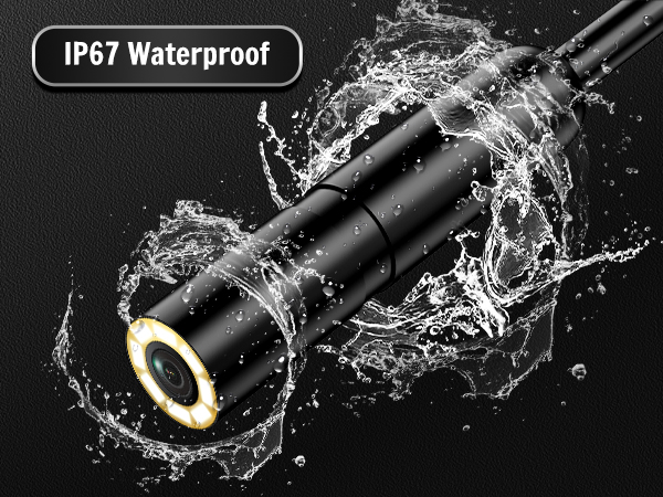 inspection camera with light