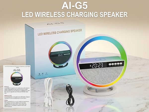BLUETOOTH 5.3 SPEAKER WITH MULTIPLE AUDIO OPTIONS