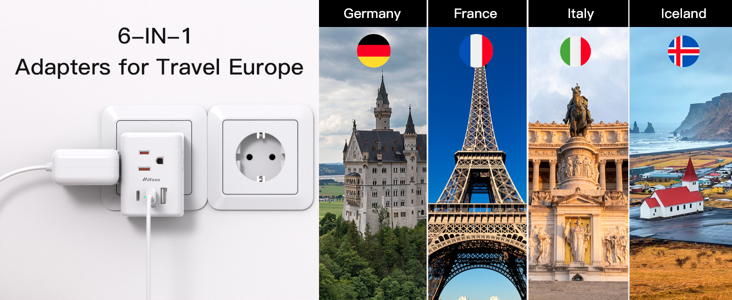 europe travel adapter