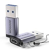 USB C Female to USB A Male Adapter Type C Charger Connector for Apple MagSafe Watch 7/8 to USB Wa...