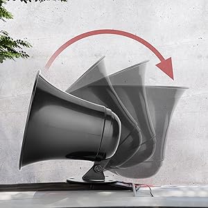 Pyramid Outdoor Trumpet Car Horn Speaker - 5” Pa Horn Speaker