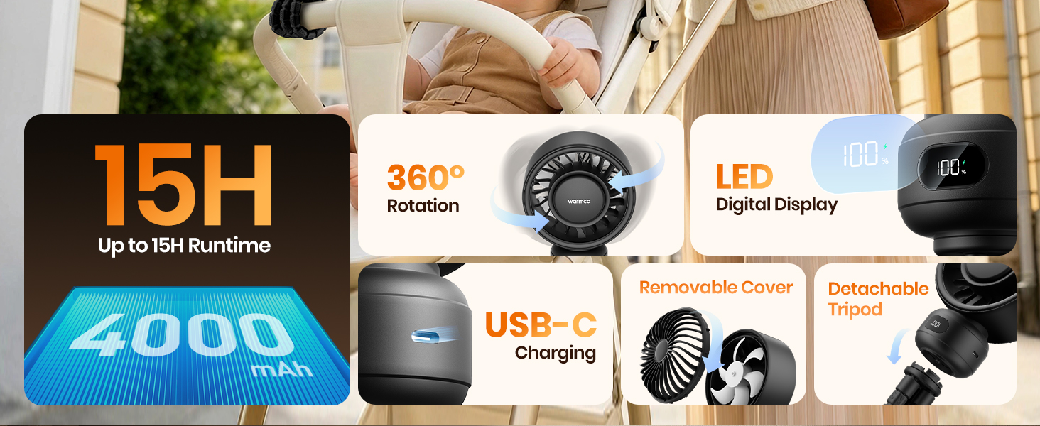 stroller fan