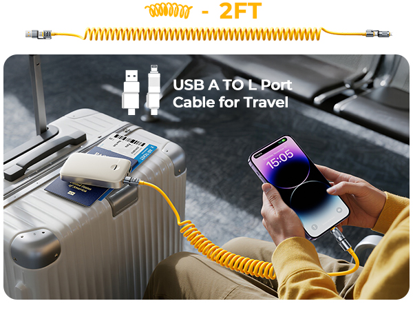 jixivor 4 in 1 usb c cable 60W compatiblle with Lightning cable multi cords