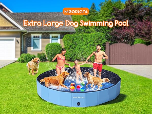 extra large dog pool
