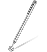 Rechabite 1 Piece 5LBs Telescoping Magnetic Pickup Tool, with Pen Clip Design, Magnet Stick Rod E...