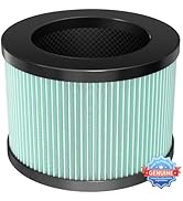 POMORON OFFICIAL MJ012H Replacement Filter, Anti-Allergen Edition, 4-Stage Filtration, Pet Allerg...