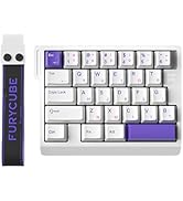 FKZ MHE30 Rapid Trigger Gaming Keyboard,Hall Effect Magnetic Switch One Handed Hot Swap RGB Wired...