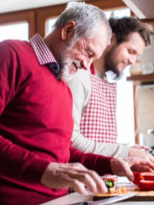 Healthier home good cooking eating right 