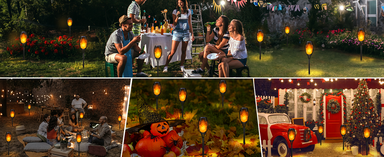 Solar Lights for Outside Garden Decor