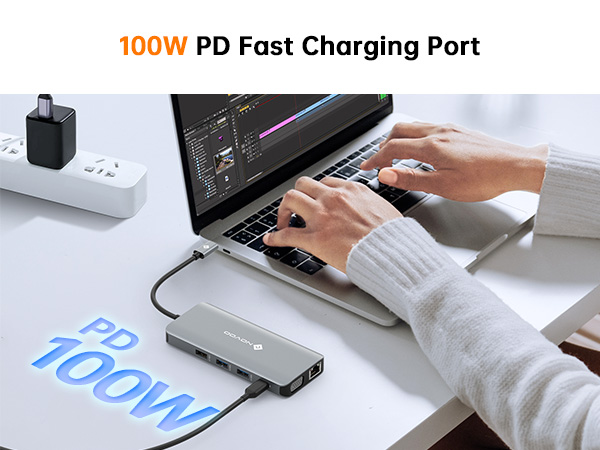 powered usb hub hdmi adapter