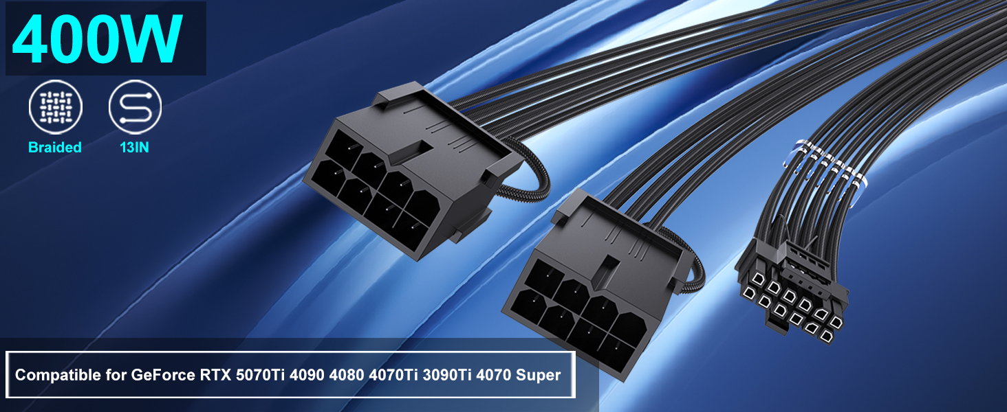 16 Pin GPU Cable Adapter Cord