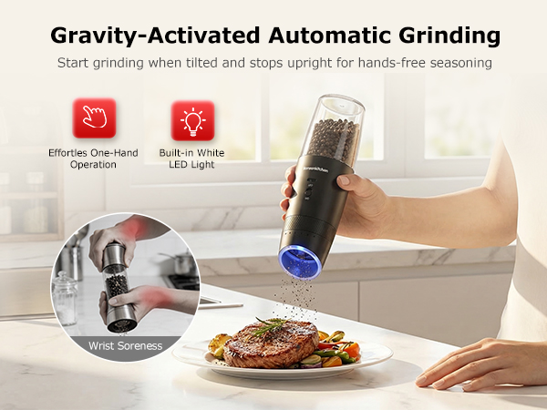 Electric Salt and Pepper Grinder