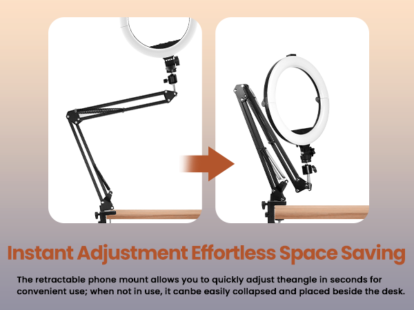 ring light with stand