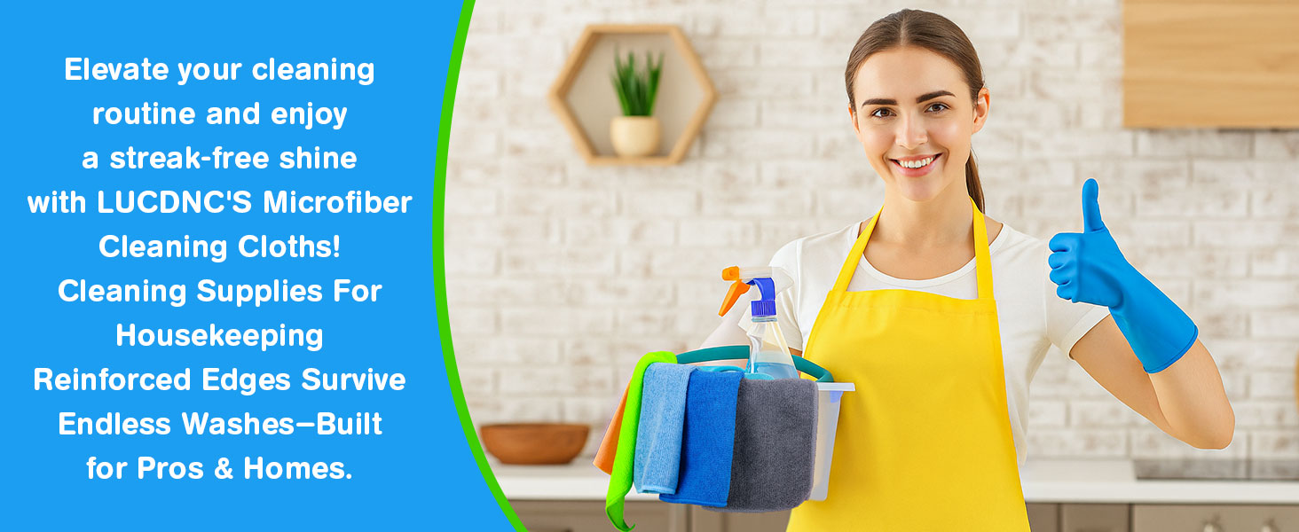 Microfiber Cleaning Cloths
