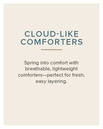 Cloud-Like Comforters
