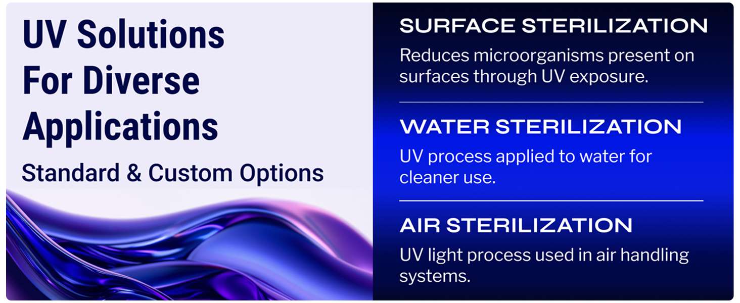 Key features and advantages of LSE Lighting UV lamps compared to other brands