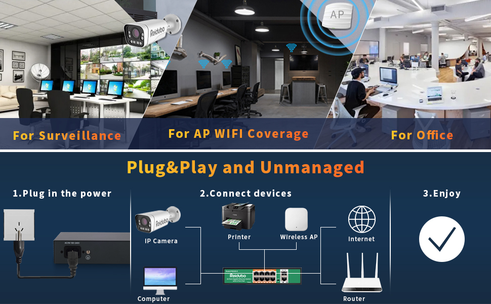 10 Port Gigabit POE Switch