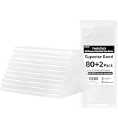 ELDVAP Mini Size Hot Glue Sticks 4" and 0.27''Diameter 82 Pack Multipurpose Hot Glue Gun Sticks f...