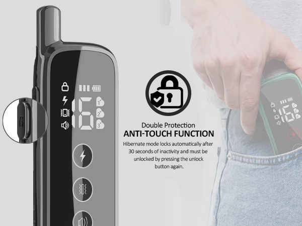 small dog shock collar 5-15 pounds bark collar with remote