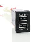 Dual QC3.0 Charging Ports