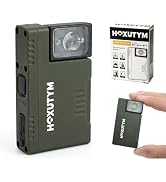 Hoxutym G5 EDC LED Rechargeable Flashlights – 500 Lumens Mini Pocket Light, Hands-Free Magnetic W...