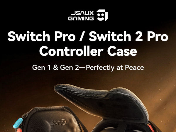 JSAUX Carry Case Compatible with Nintendo Switch Pro/Switch 2 Pro Controller