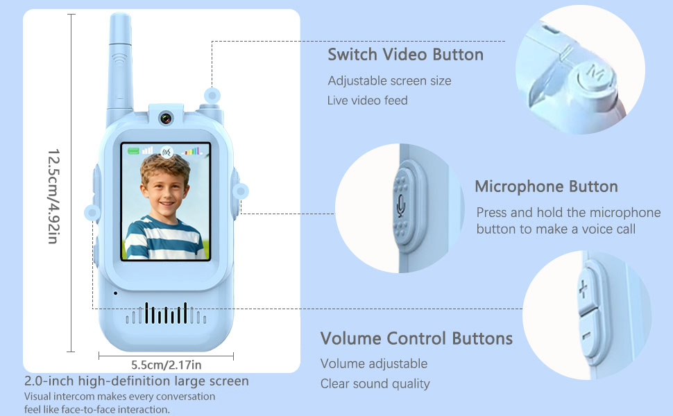 Video Walkie Talkies for Kids