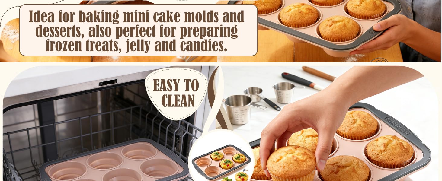 silicone muffin pan