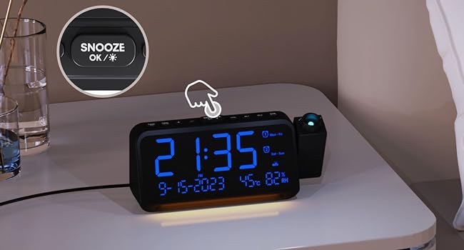 projection alarm clock projection clock projection clock for bedroom ceiling projection alarm clocks