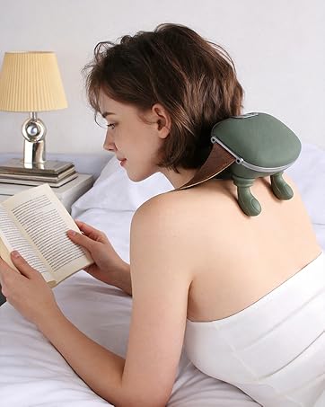 shoulder massage fingers de cuello nuca messager hands heated cervica