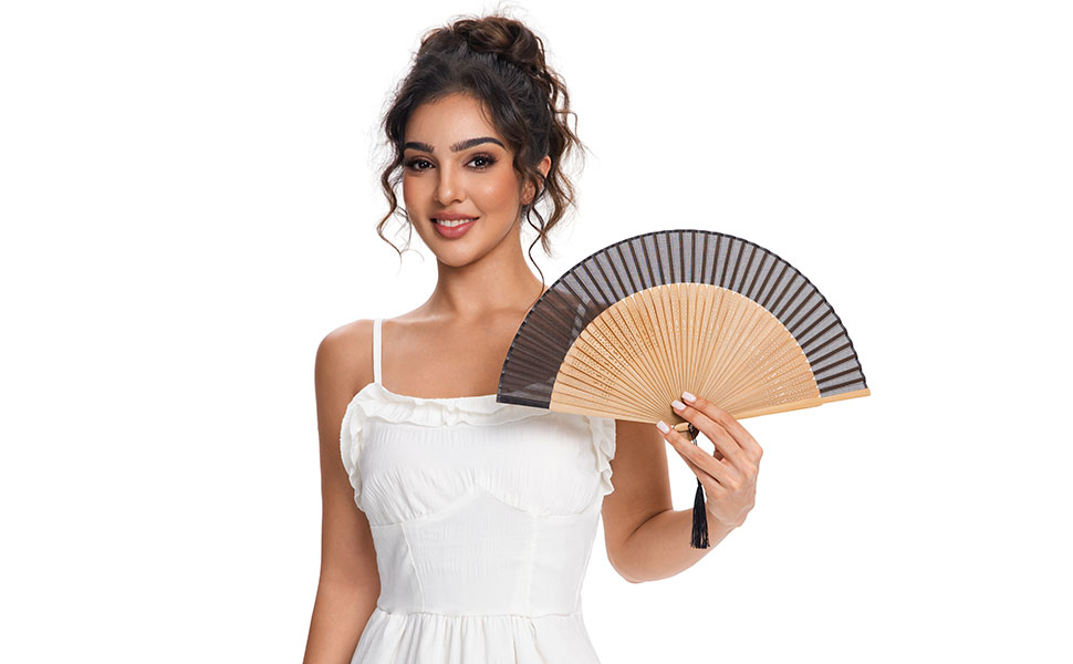 Hand Fan Foldable for Women