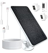 DIANMU Solar Panel for Ring Camera, Solar Panel Charger for Ring Spotlight Cam/Plus/Pro Battery, ...