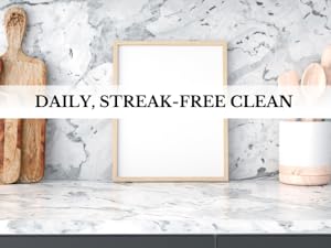 BUILD IN SEALER STREAK FREE GRANITE SEALER 