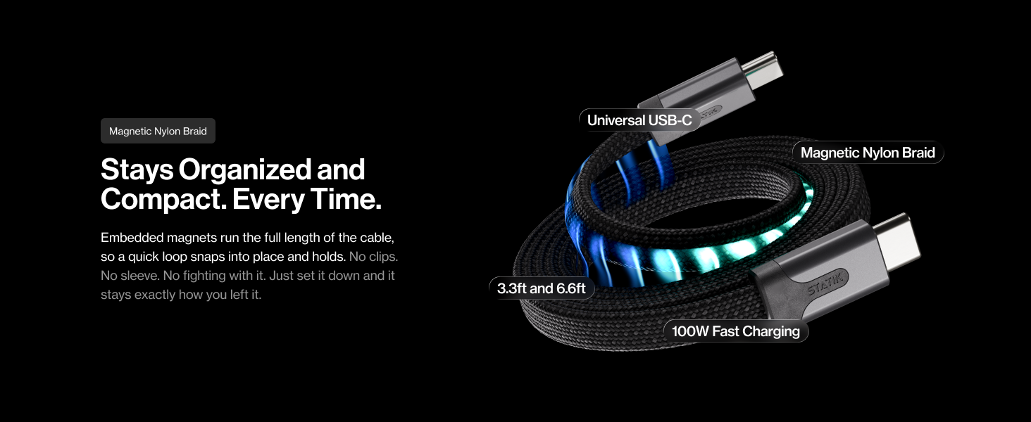 magnetic charging cable