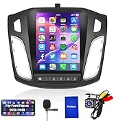 Vertical Android Car Stereo Radio for 2012 2013 2014 2015 2016 2017 2018 Ford Focus, Podofo Verti...