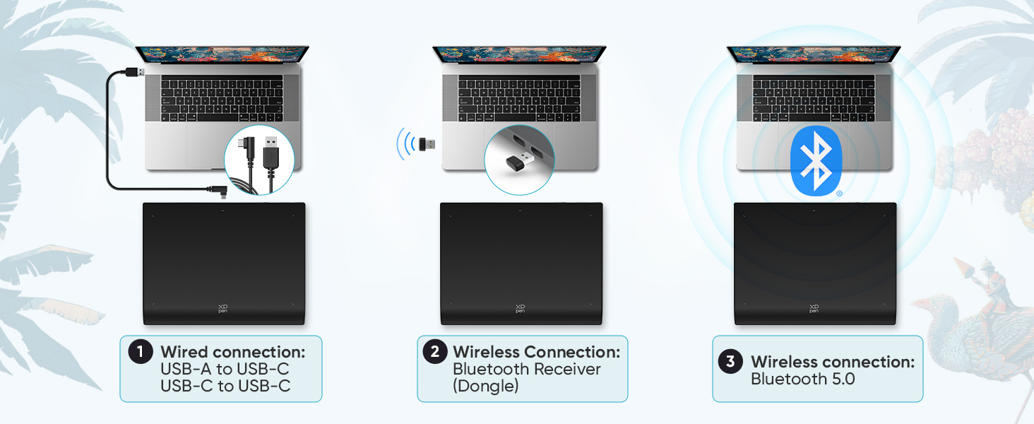 wireless Bluetooth connection 