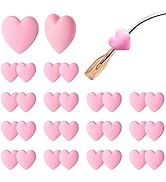 15 Pairs Silicone Eyeglasses Retainer, Eyewear Ear Grip Ear Hooks Anti-Slip Holder Eyeglasses Sto...