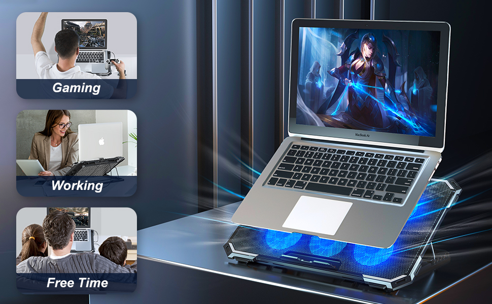 Gaming laptop cooling pad