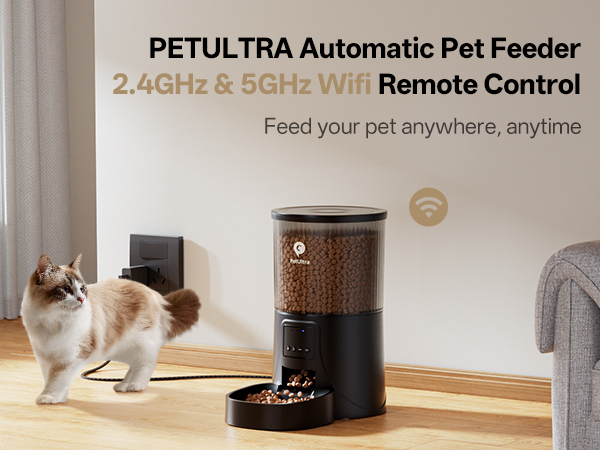 5G WIFI automatic cat feeder