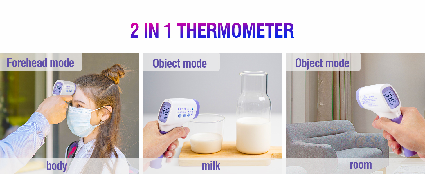 2 IN 1 thermometer