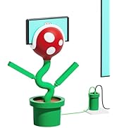 POWKONG Piranha Plant Dock, GaN Switch Charger Dock and USB C Cable, Switch Docking Station Compa...