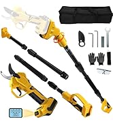 Pole Pruning Shears for Dewalt 20V Max Battery (No Battery), Brushless Cordless Pruners with 8 Ft...