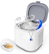 Ultrasonic Jewelry Cleaner,Kunphy Retainer Sonic Cleaning Machine with 46kHz 7.5 OZ Portable Prof...