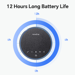 12 Hours Long Battery Life