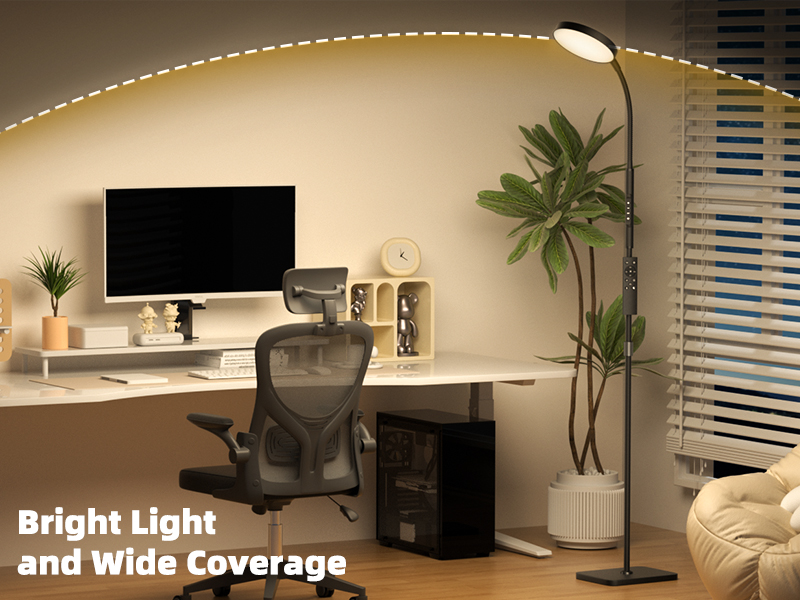 bright floor lamp