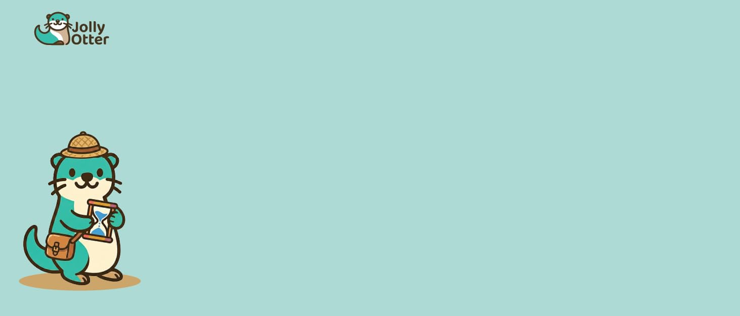 jolly otter background banner