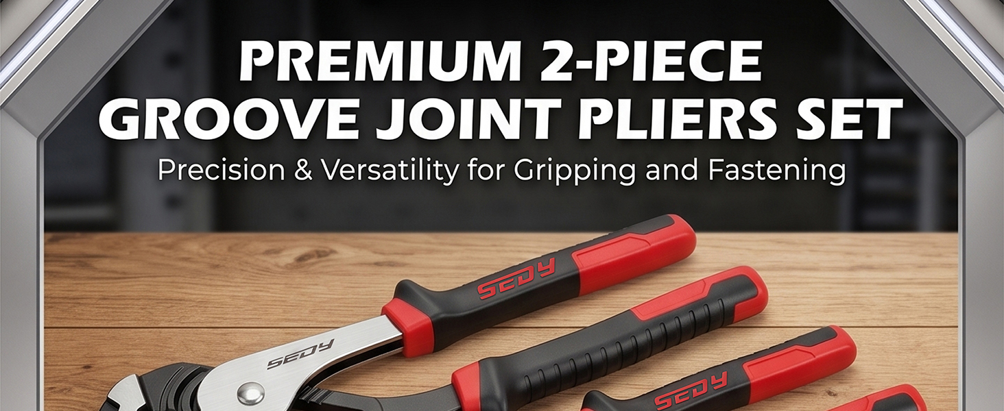 Groove Joint Pliers Set