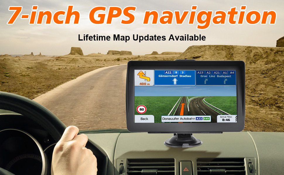 7-inch GPS navigation