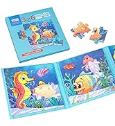 Magnetic Puzzles for Kids Ages 3-6, Boy and Girl Gift, Travel Games and Travel Toys for 3 4 5 6 Y...